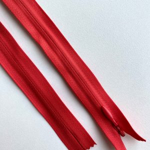 Fermoar Ascuns Premium Rosu Deschis - 70 cm Lungime