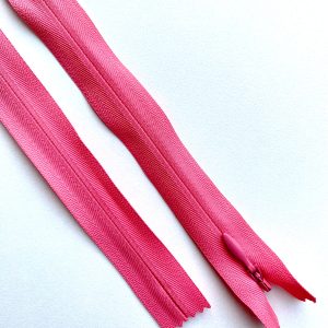 Fermoar Ascuns Premium Roz Coral Inchis - 70 cm Lungime