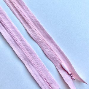 Fermoar Ascuns Premium Roz Deschis - 70 cm Lungime