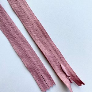 Fermoar Ascuns Premium Roz Prafuit - 70 cm Lungime