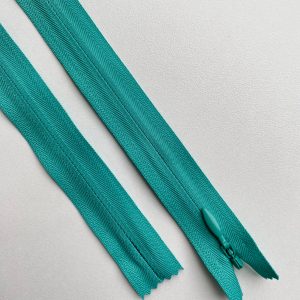 Fermoar Ascuns Premium Turcoaz Inchis - 70 cm Lungime