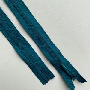 Fermoar Ascuns Premium Verde Marin Inchis - 70 cm Lungime