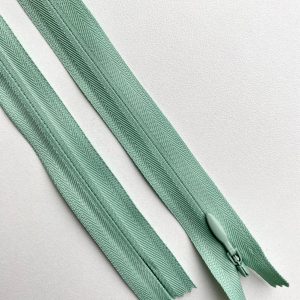 Fermoar Ascuns Premium Verde Prafuit - 70 cm Lungime