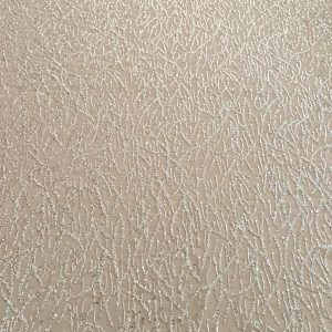 Dantela Couture Ivory cu Model Liniar, cu Margele si Paiete