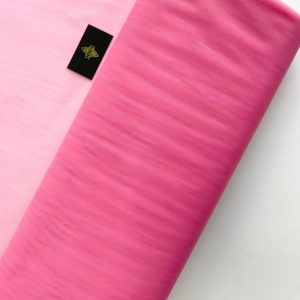 Tulle Clasic Roz Bombon - 3 m Latime