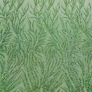 Dantela Couture Fistic cu Siraguri, cu Margele si Paiete