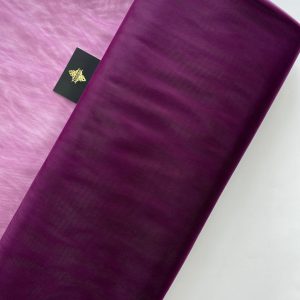 Tulle Clasic Mov Inchis - 3 m Latime