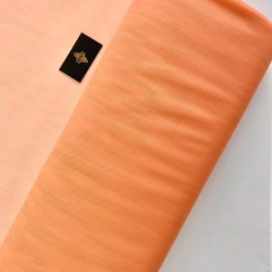 Tulle Clasic Portocaliu Deschis - 3 m Latime