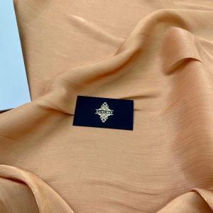 Voal Peliculizat Creponat Bronz