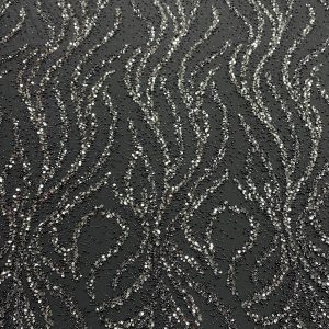 Dantela Couture Gri Antracitcu Perle, Margele si Paiete