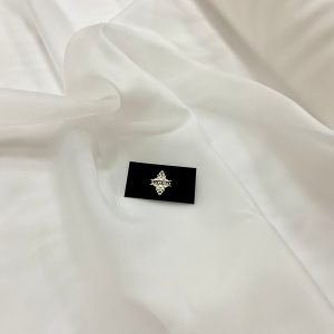 Organza Sidefata Crem Deschis -  3 m Latime