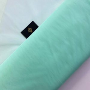 Tulle Clasic Verde Menta Deschis - 3 m Latime