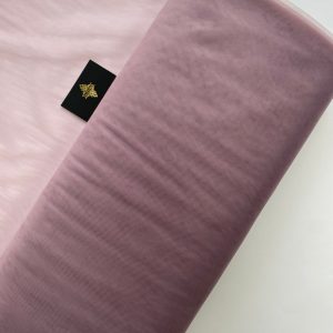 Tulle Clasic Roz Prafuit Inchis - 3 m Latime