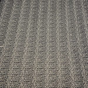 Dantela Couture Neagra cu Model General, cu Perle si Margele