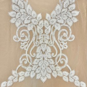 Set de Panouri pentru Bust cu Frunze, cu Cristale, Perle si Paiete