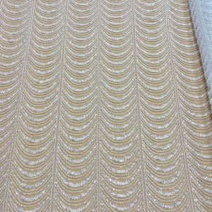 Dantela Couture Diamond Model Geometric, cu Perle, Margele si Paiete