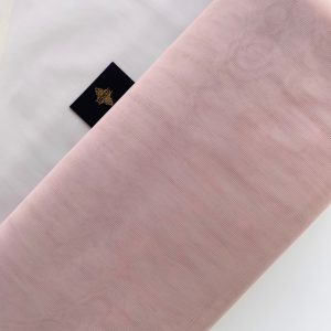 Tulle Clasic Roz Pal Prafuit - 3 m Latime