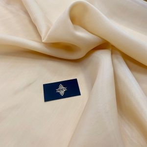 Organza Sidefata Nude -  3 m Latime