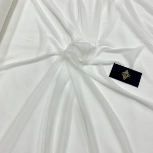 Tulle de Matase Naturala Ivory