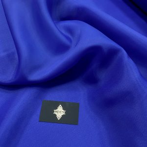 Organza Sidefata Albastru Royal -  3 m Latime