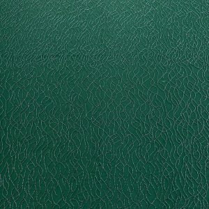 Dantela Couture Verde Smarald cu Siraguri din Margele