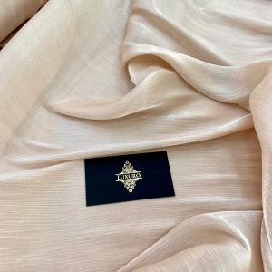 Voal Peliculizat Creponat Nude Deschis