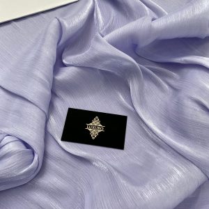 Voal Peliculizat Creponat Lila Deschis