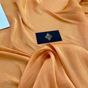 Voal Peliculizat Creponat Portocaliu Ars