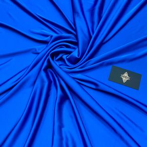 Satin Elastic Matasos Premium Albastru Royal