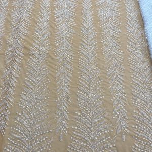 Dantela Couture Diamond Crengi, cu Margele si Paiete