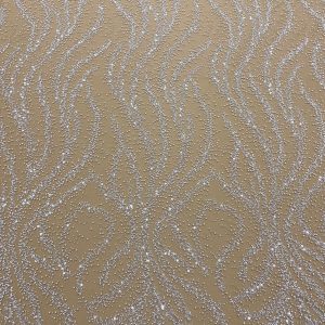 Dantela Couture Ivory cu Tulle Nude cu Perle, Margele si Paiete